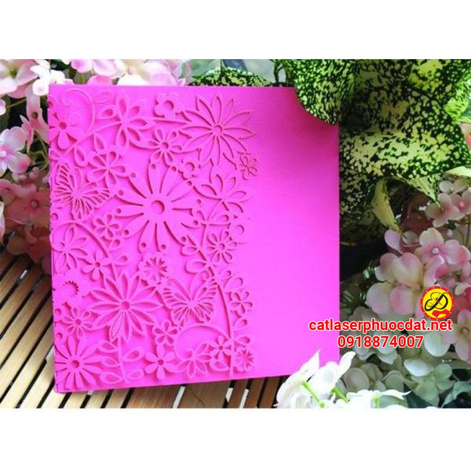 Cắt laze trên giấy
