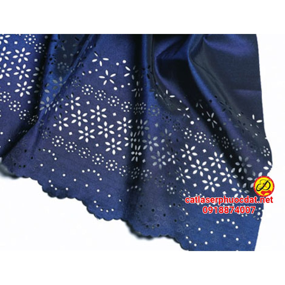 Cắt laze trên vải