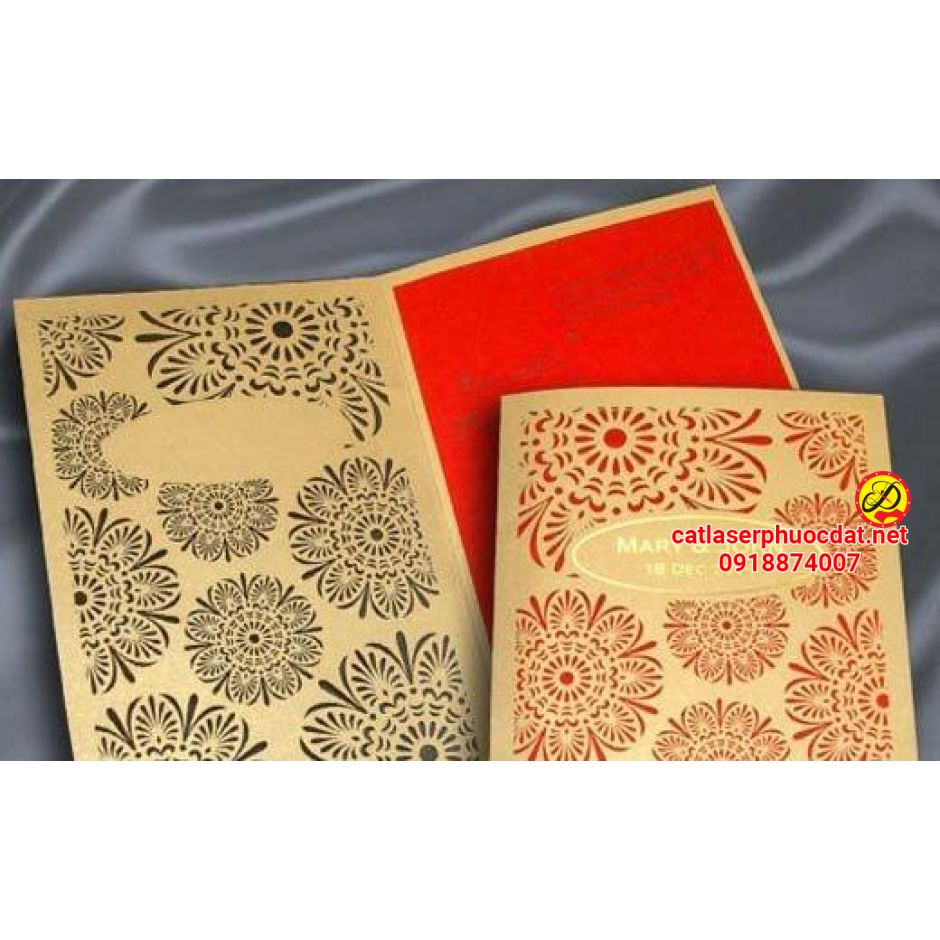 Cắt laze trên giấy