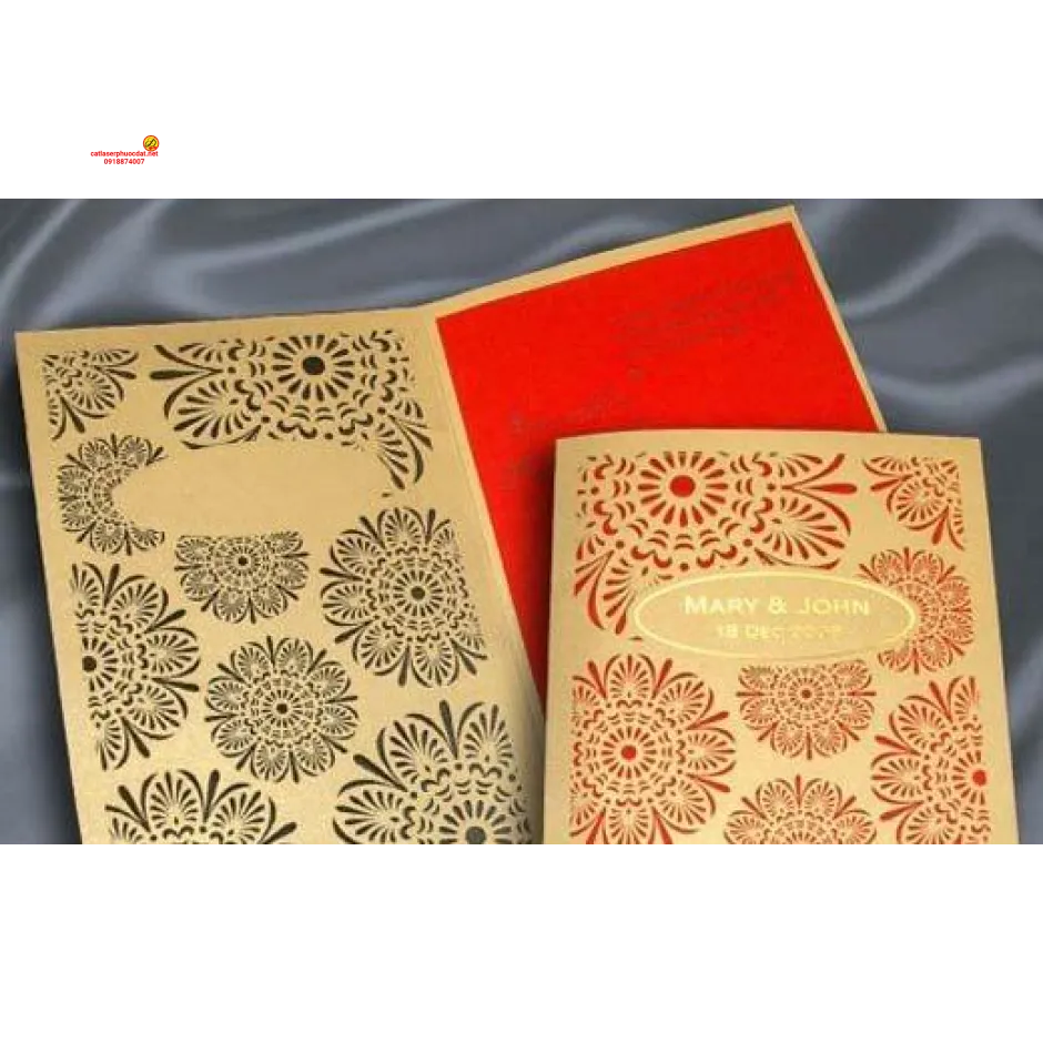 Cắt laze trên giấy